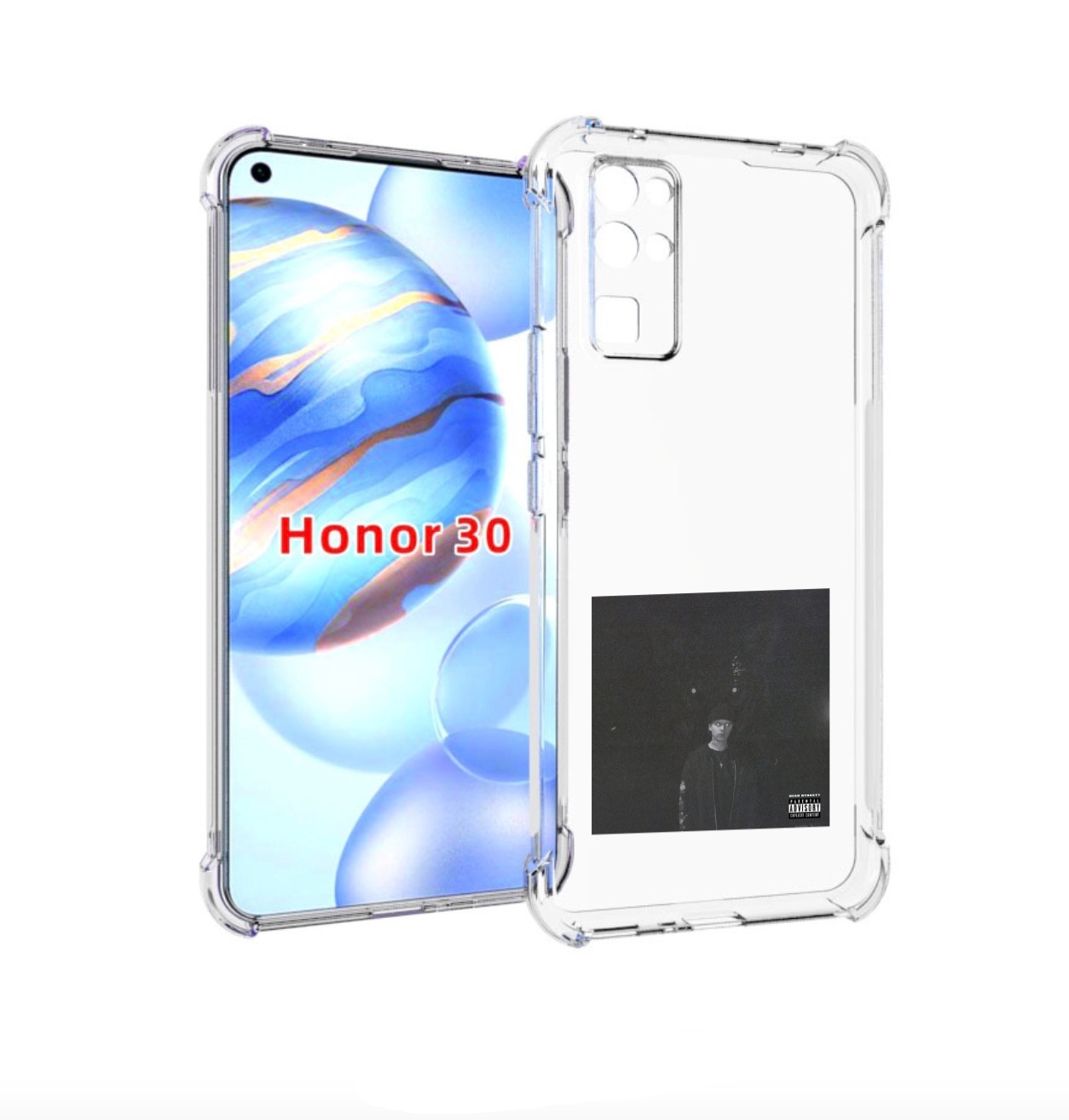 Чехол бампер MyPads Phuneral Pharaoh для Honor 30 (BMH-AN10) про