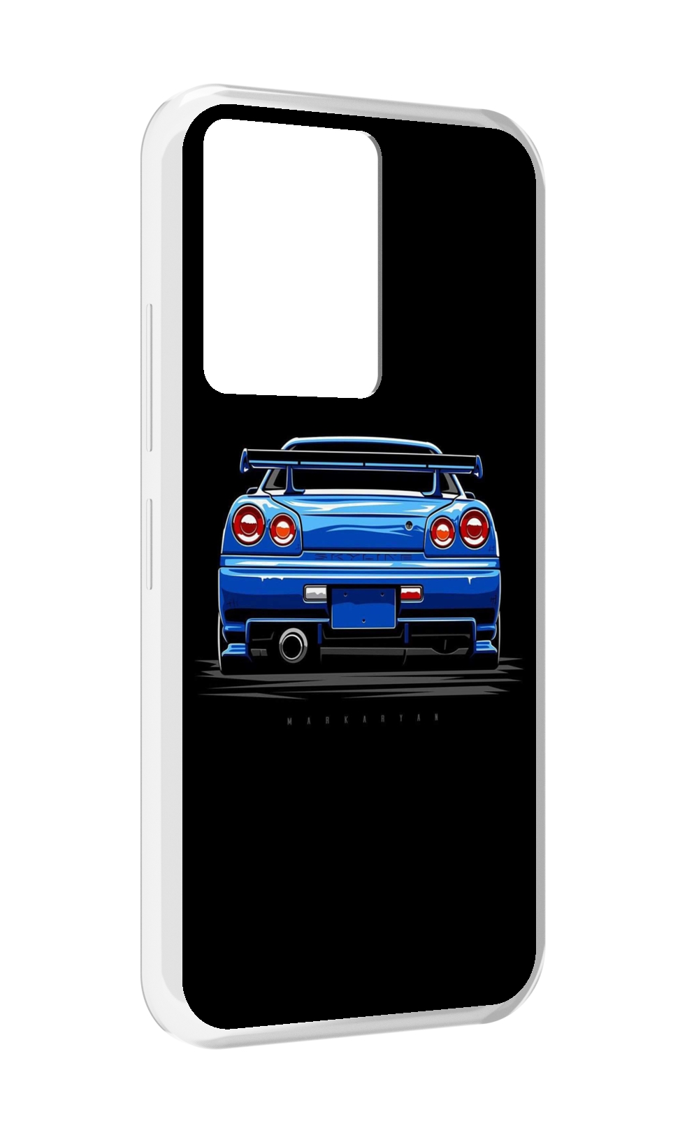 

Чехол MyPads Машина-синяя мужской для Infinix Note 12 5G X671 / Note 12 Pro 5G, Прозрачный, Tocco