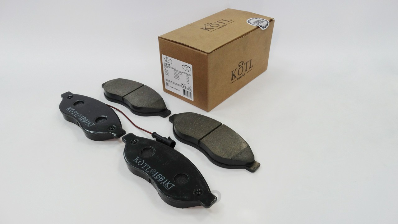 

Колодки тормозные BOX/JUMP/DUC III 1681KT, 1681KT Колодки тормозные BOX/JUMP/DUC III