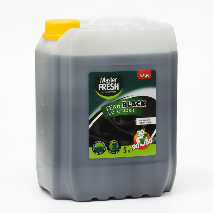 Гель для стирки Master Fresh BLACK для темных тканей, 5л