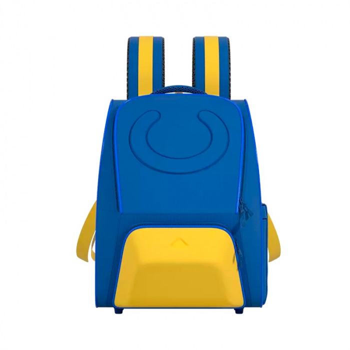 Школьный рюкзак UBOT Decompression Spine Protection Schoolbag Pro 20-35L Yellow/Blue