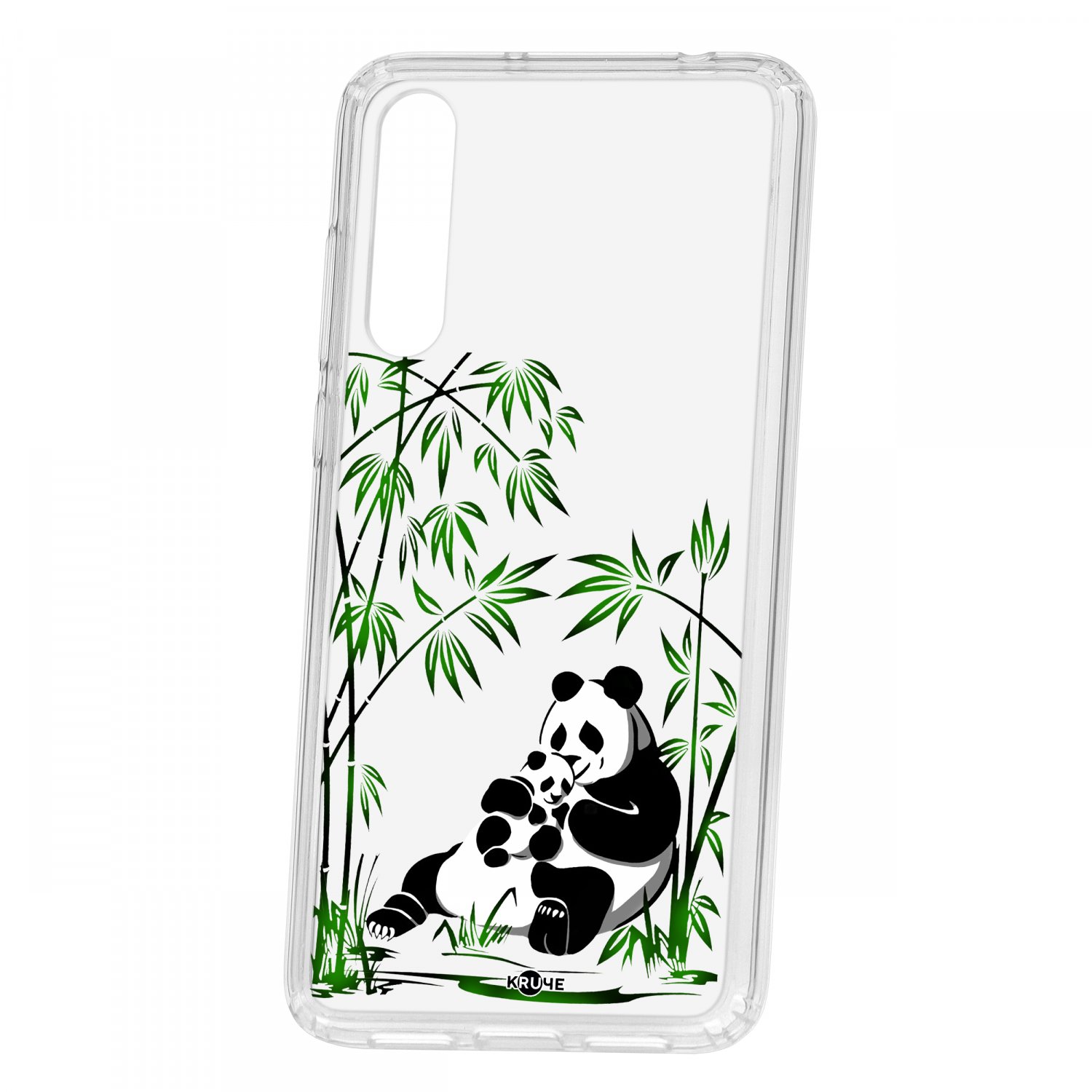 фото Чехол-накладка huawei p20 pro (plus) kruche print панды кruче