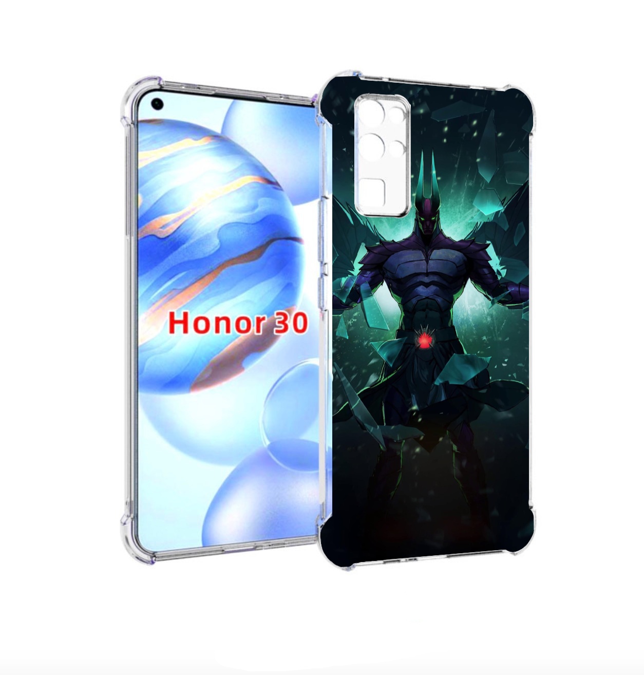 

Чехол бампер MyPads dota 2 terrorbalde для Honor 30 (BMH-AN10) п, Прозрачный, Tocco