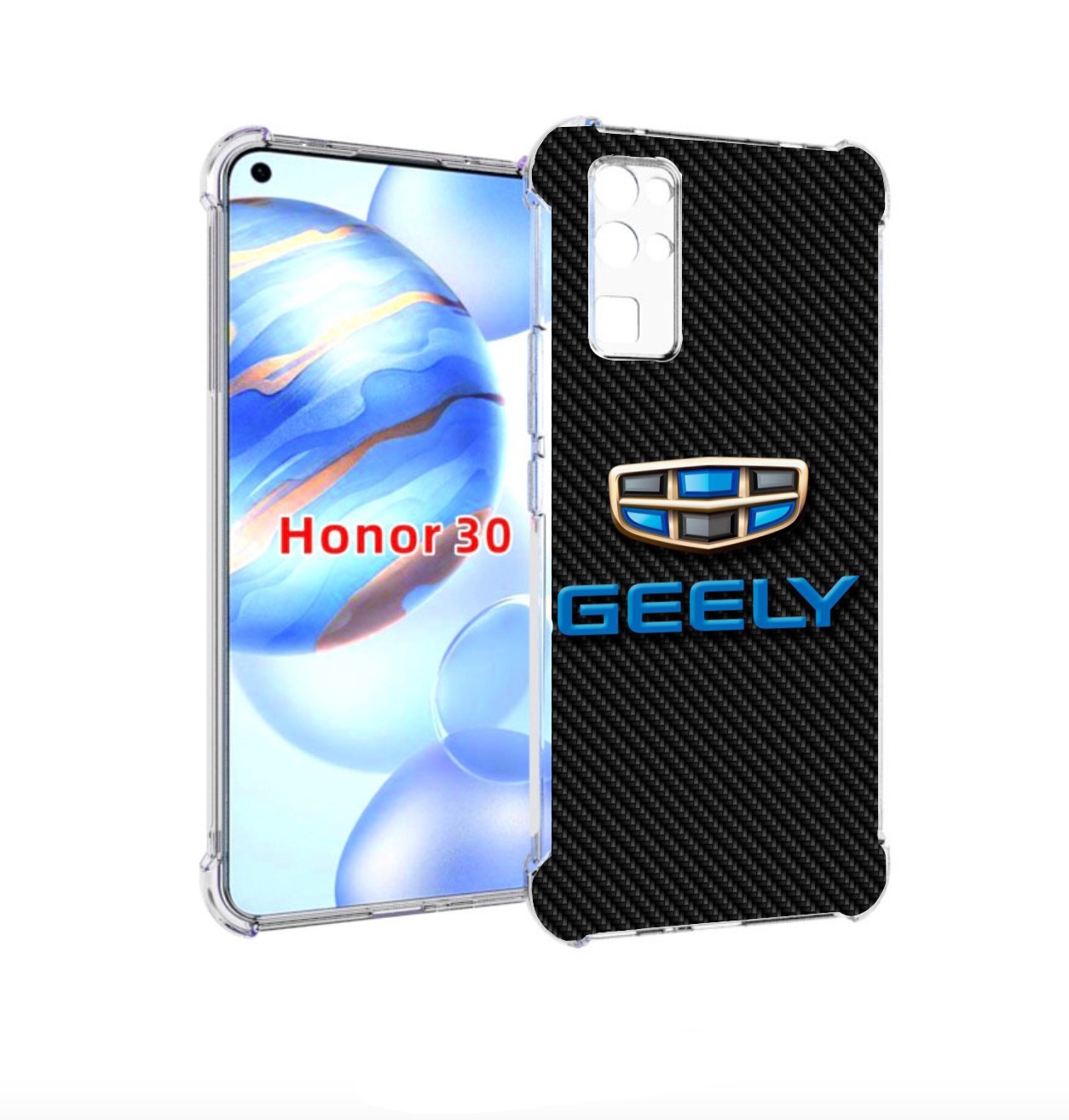 

Чехол бампер MyPads geely джили 1 для Honor 30 (BMH-AN10) против, Прозрачный, Tocco