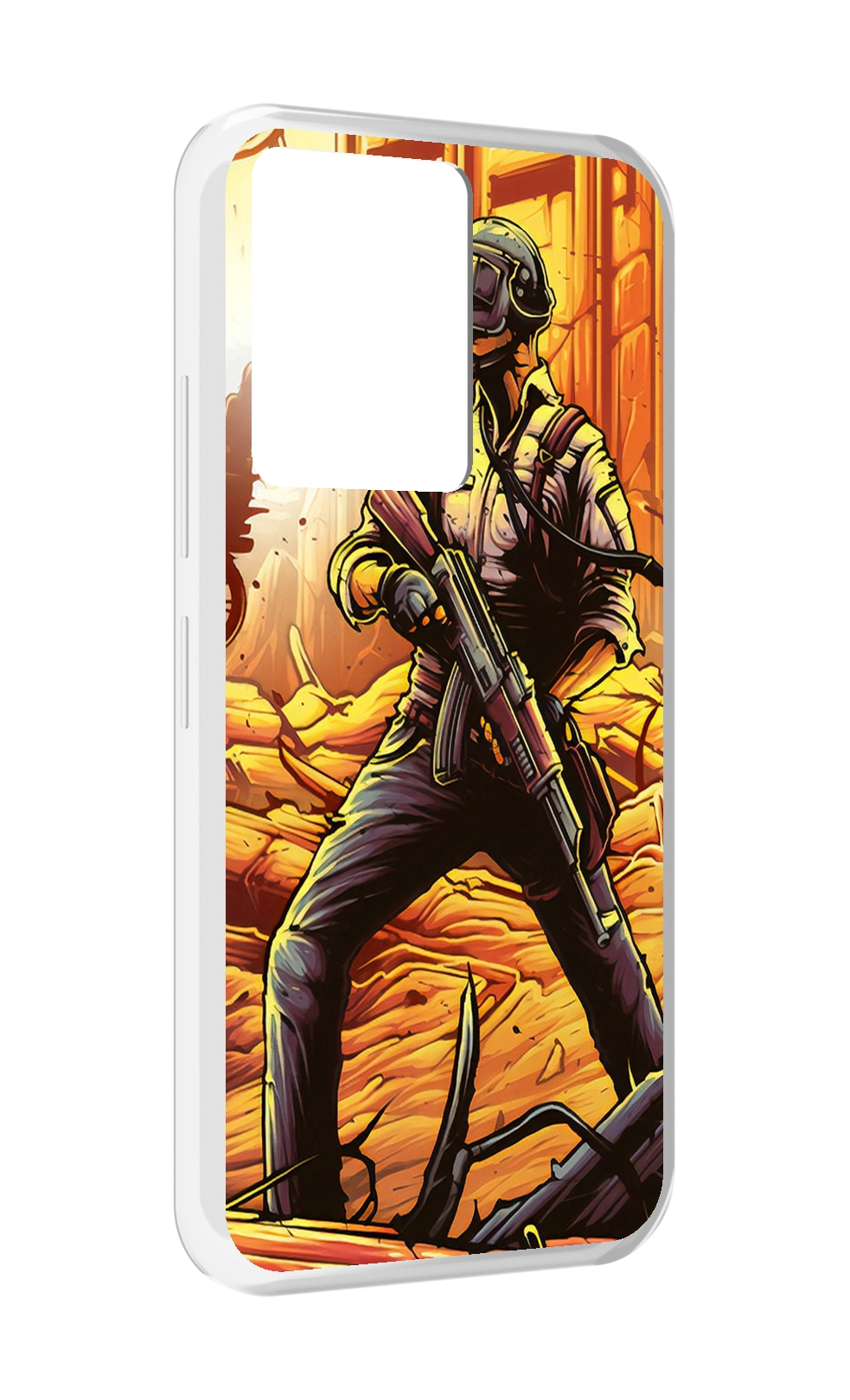 

Чехол MyPads Пабг для Infinix Note 12 5G X671 / Note 12 Pro 5G, Прозрачный, Tocco
