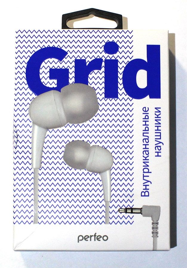 Наушники Perfeo Grid White