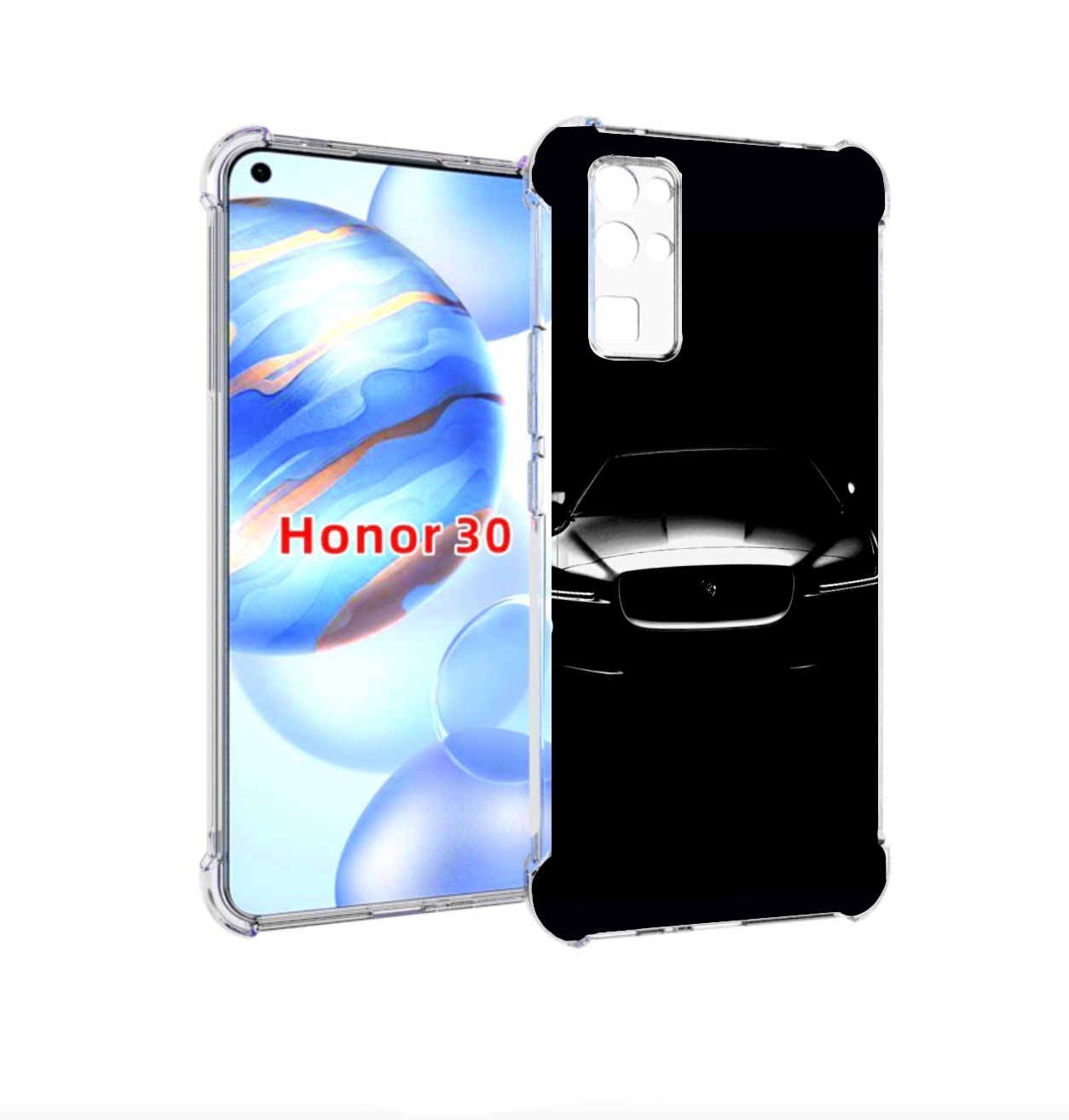 

Чехол бампер MyPads jaguar ягуар 1 для Honor 30 (BMH-AN10) проти, Прозрачный, Tocco