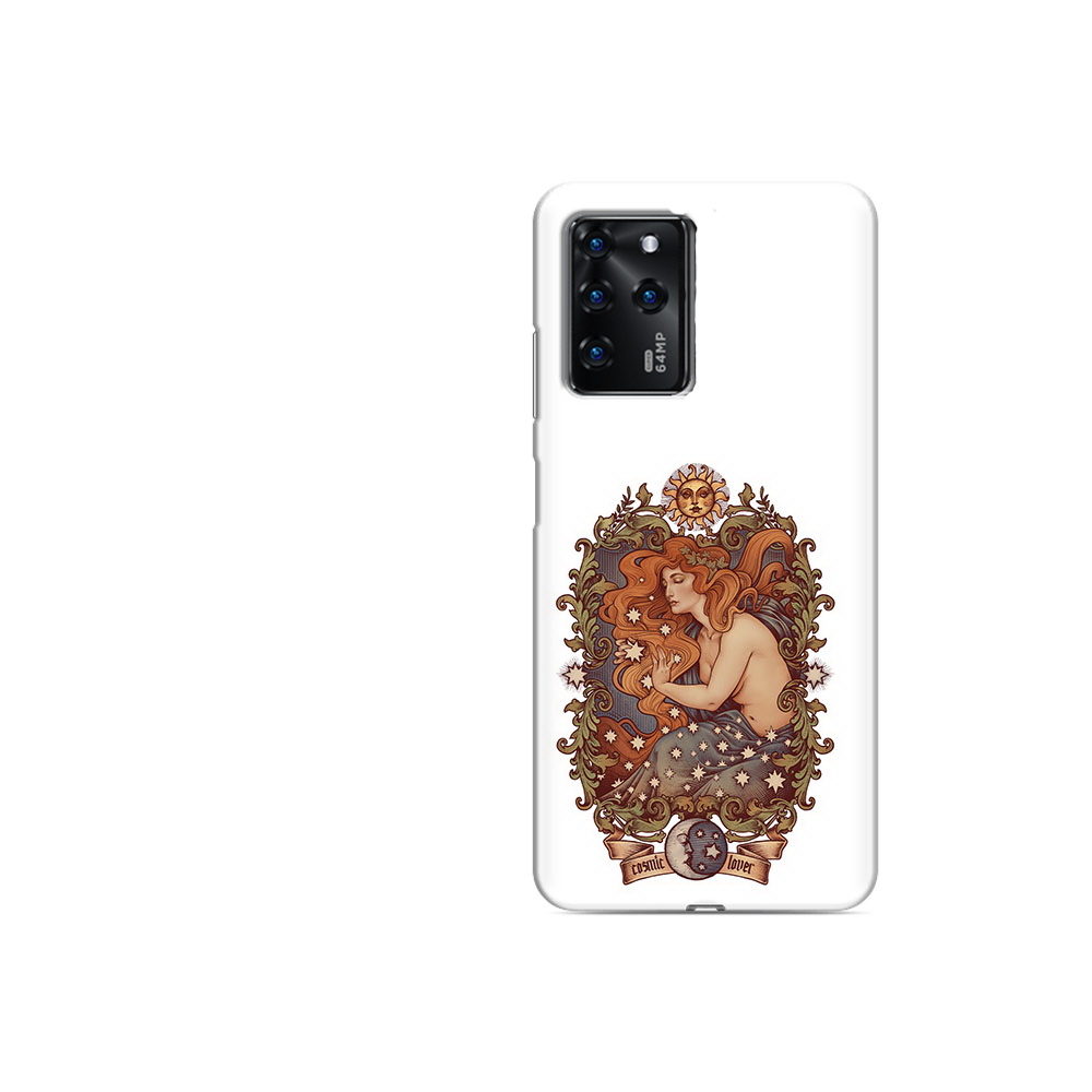 

Чехол MyPads Tocco для ZTE Blade V30 Vita звездная девушка абстракция (PT224728.460.351), Прозрачный, Tocco