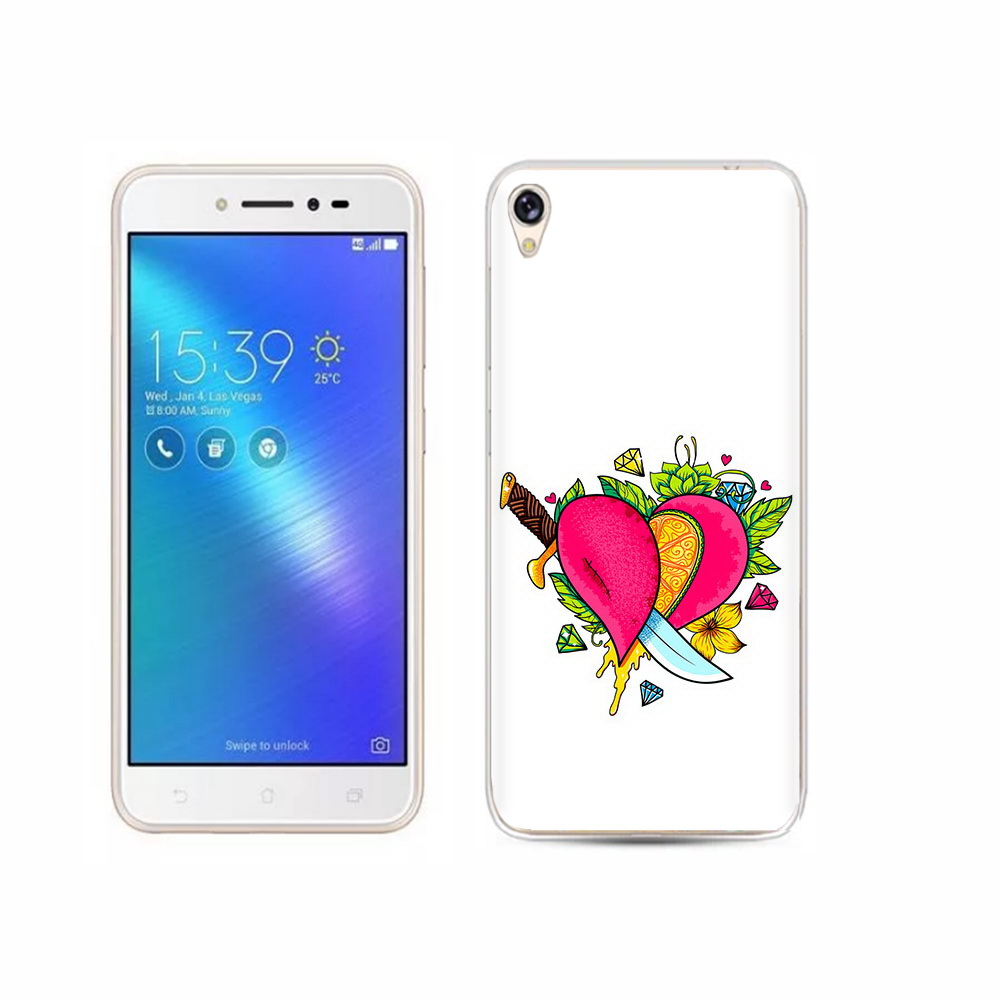 

Чехол MyPads Tocco для Asus ZenFone Live (ZB501KL) Фруктовое сердце, Прозрачный, Tocco