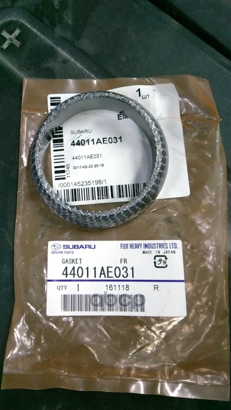 

Прокладка глушителя impreza gp/gj 1.5-1.6 2012->