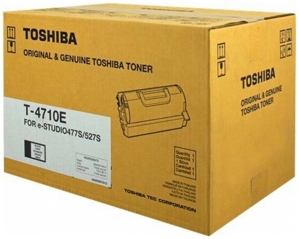 

Картридж для лазерного принтера Toshiba 6A000001612, черный, оригинал