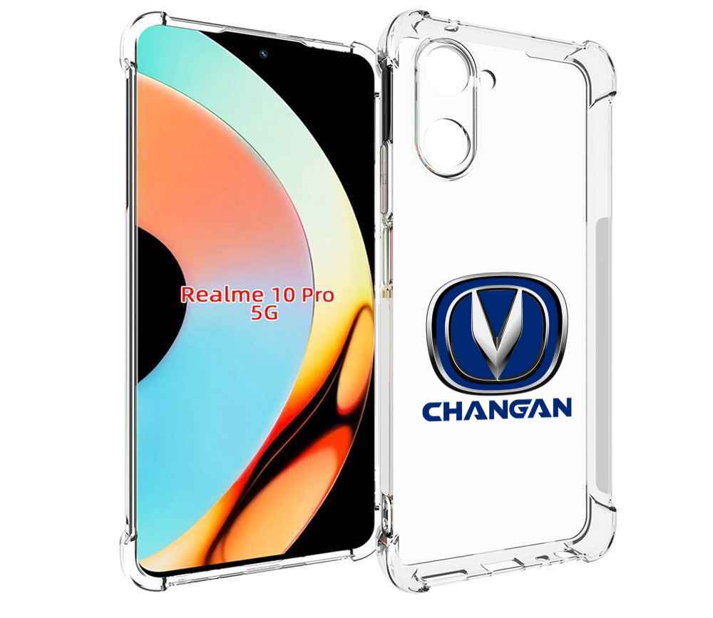 

Чехол бампер MyPads Changan-чанган мужской для Realme 10 Pro про..., Прозрачный, Tocco