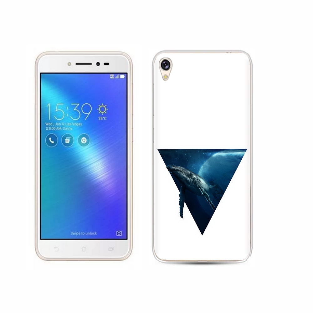 

Чехол MyPads Tocco для Asus ZenFone Live (ZB501KL) 3D кит, Прозрачный, Tocco