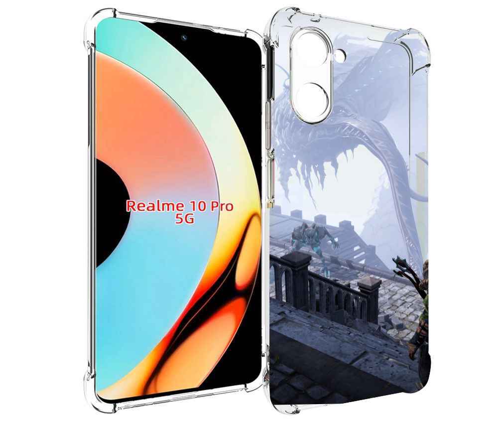 

Чехол бампер MyPads Divinity Original Sin II для Realme 10 Pro п..., Прозрачный, Tocco