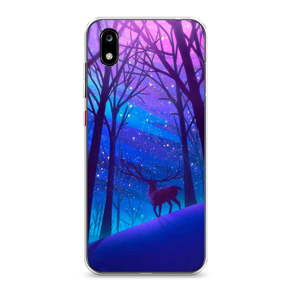 

Чехол Awog на ZTE Blade A7 2019 / ЗТЕ Блэйд A7 2019 "Северный олень", Разноцветный, 133150-2