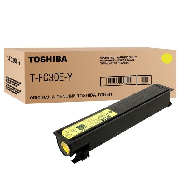 

Картридж для лазерного принтера Toshiba T-FC30EY (6AJ00000207), желтый, оригинал