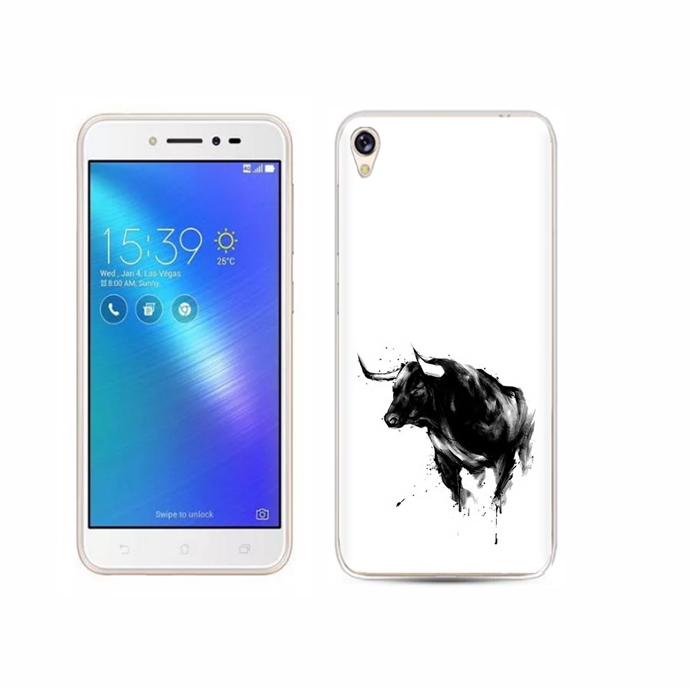 

Чехол MyPads Tocco для Asus ZenFone Live (ZB501KL) бык, Прозрачный, Tocco