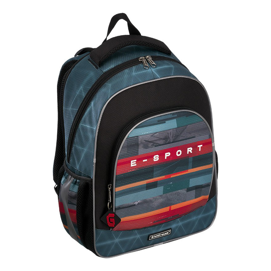 

Рюкзак ErichKrause ErgoLine Cybersport разноцветный, Черный