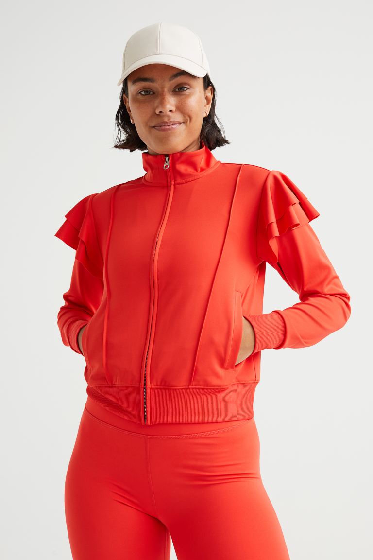 

Бомбер женский H&M 1087146001 красный L (доставка из-за рубежа), 1087146001