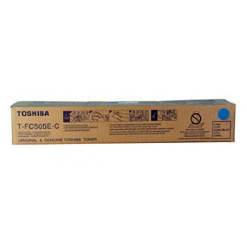 

Картридж для лазерного принтера Toshiba T-FC505E-C (6AJ00000208), голубой, оригинал