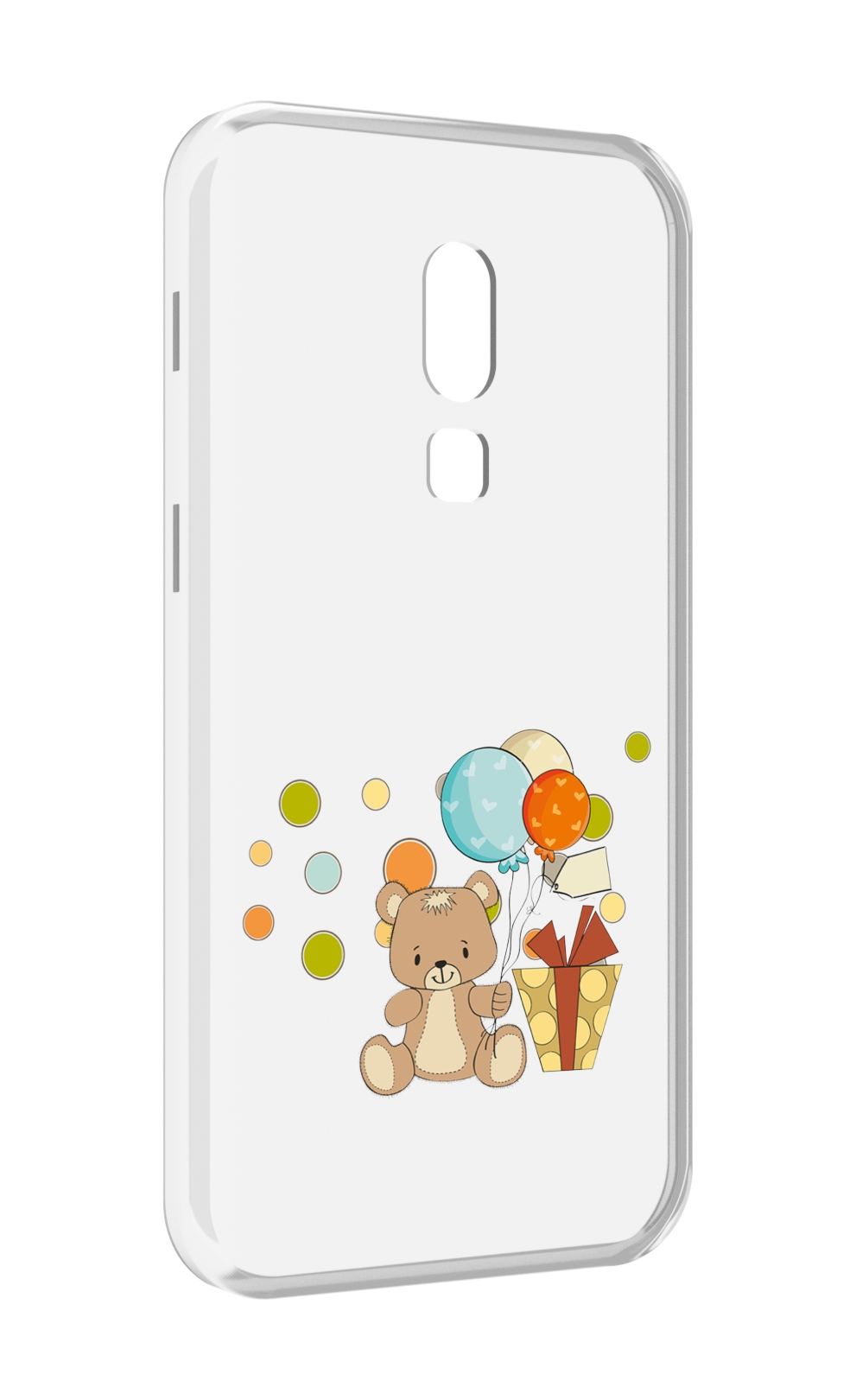

Чехол MyPads медвеженок с подарком для Meizu V8, Прозрачный, Tocco