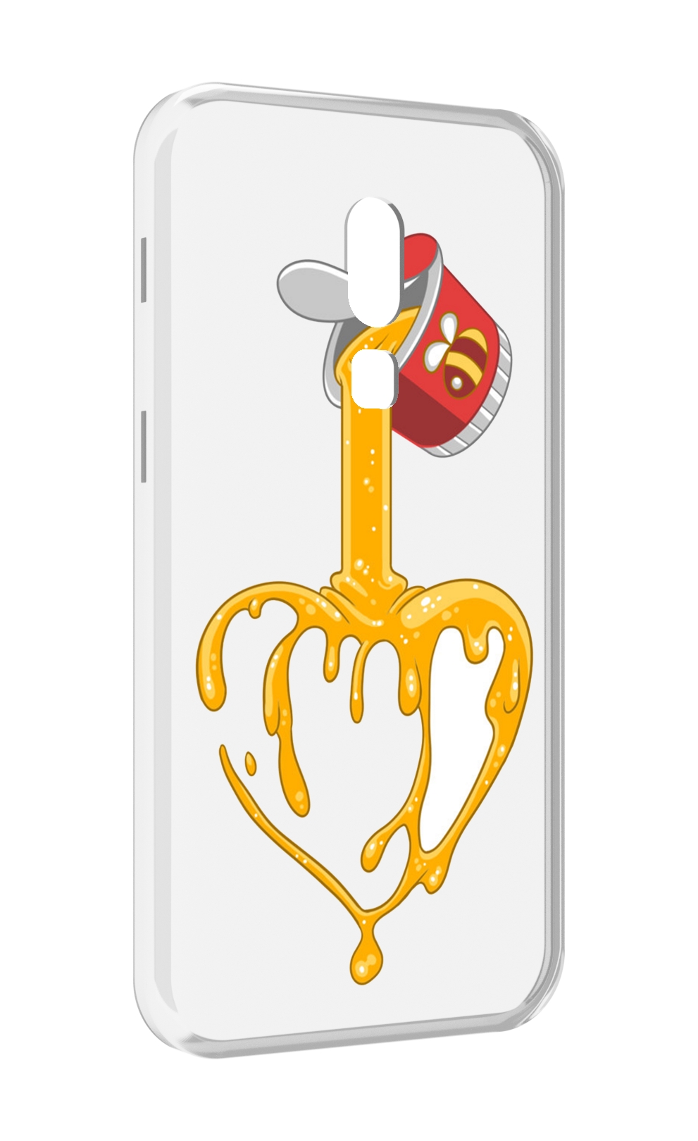 

Чехол MyPads медовое сердце для Meizu V8, Прозрачный, Tocco