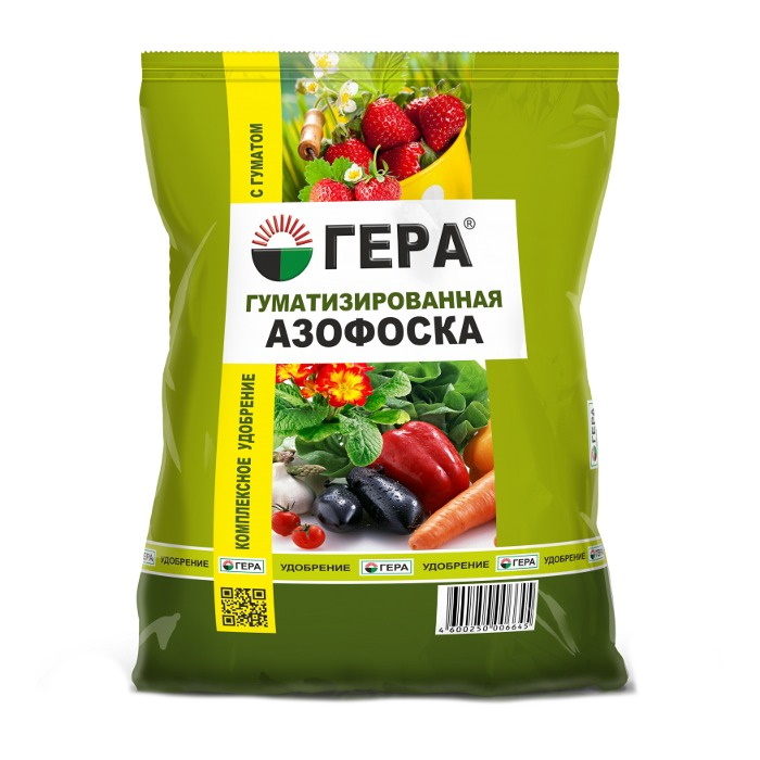 

Удобрение Азофоска ГЕРА Гуматизированное 0,8кг