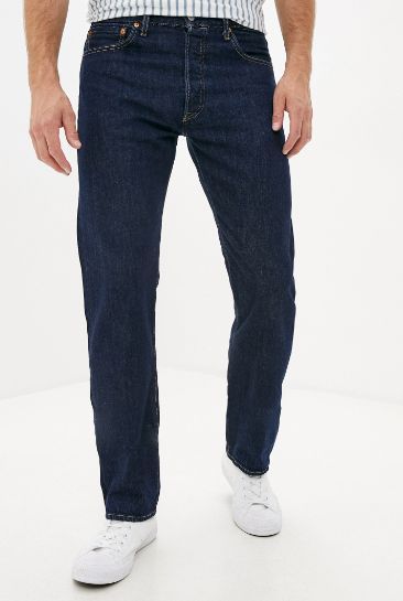 

Джинсы мужские Levi's Lev501 синие W32/L32, Синий, Lev501