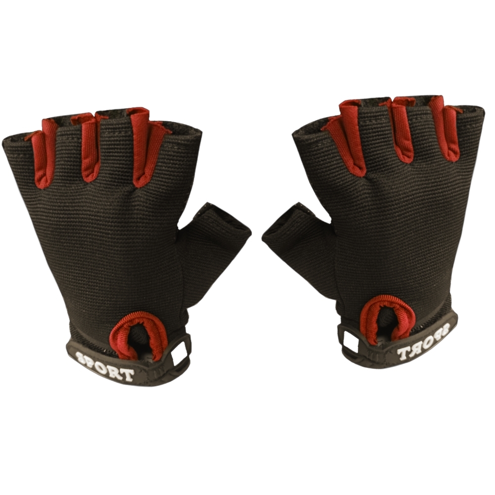 

Перчатки детские Kamukamu 743614, черный с красным, onesize, Красный;черный, 743614
