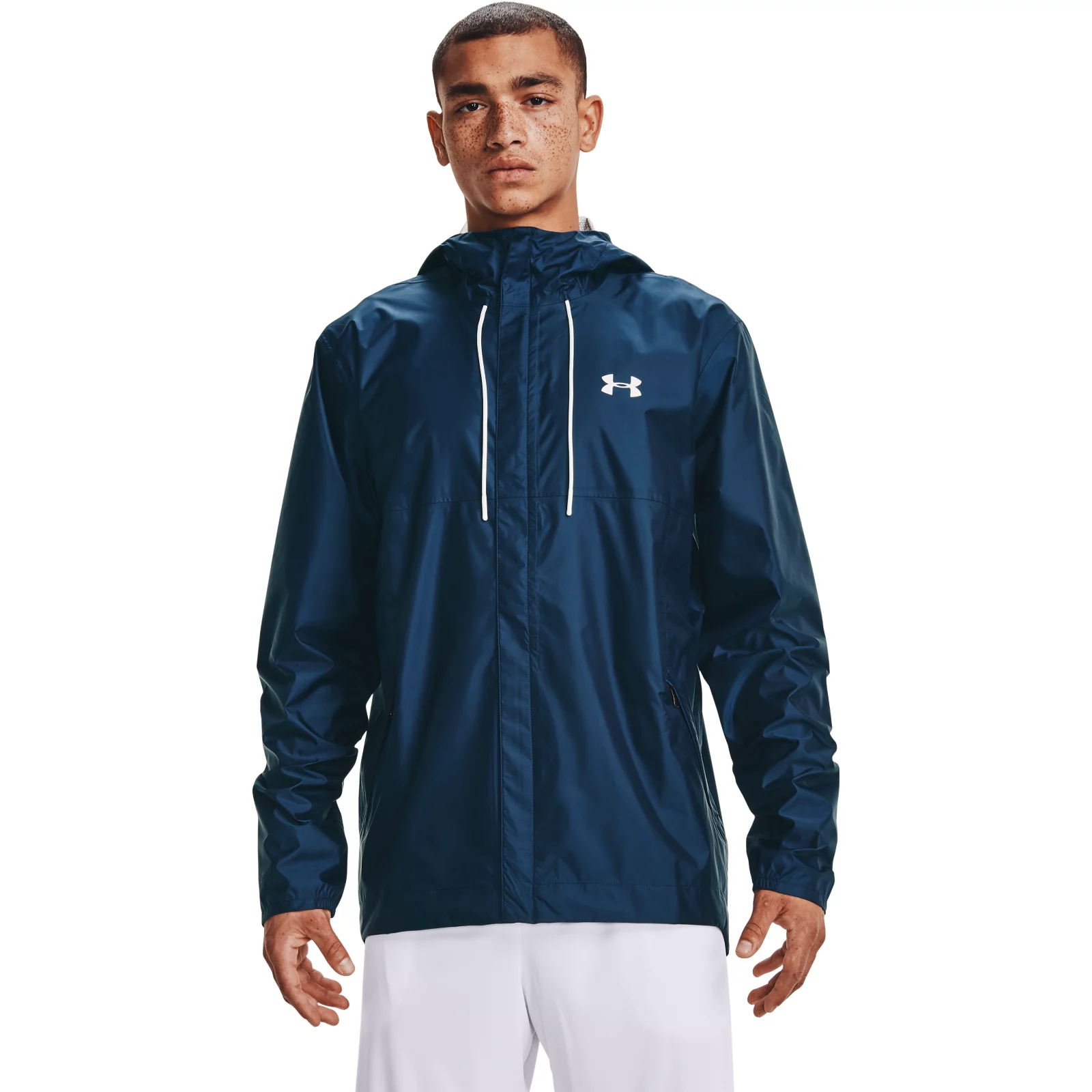 

Спортивная ветровка мужская Under Armour Cloudstrike Shell синяя XXL, Cloudstrike Shell