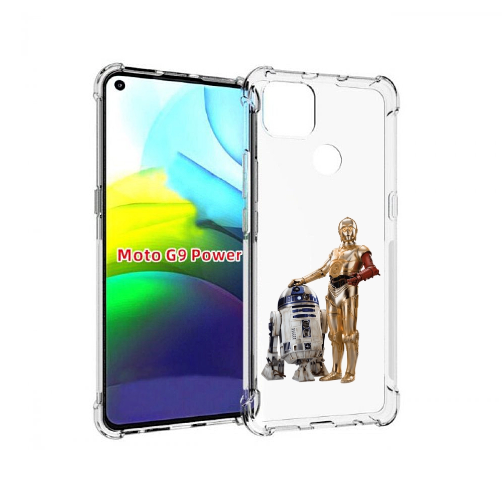 

Чехол MyPads starwars-звездные-воины для Motorola Moto G9 Power, Прозрачный, Tocco