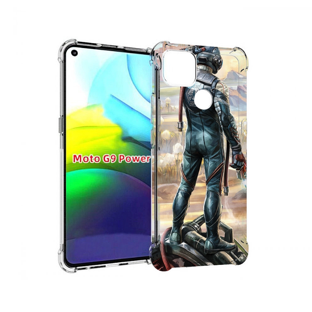 

Чехол MyPads the-outer-worlds для Motorola Moto G9 Power, Прозрачный, Tocco