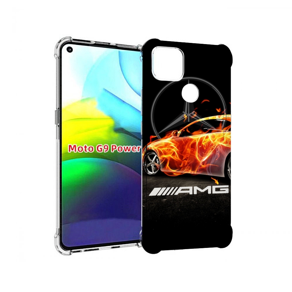 

Чехол MyPads АМГ мужской для Motorola Moto G9 Power, Прозрачный, Tocco
