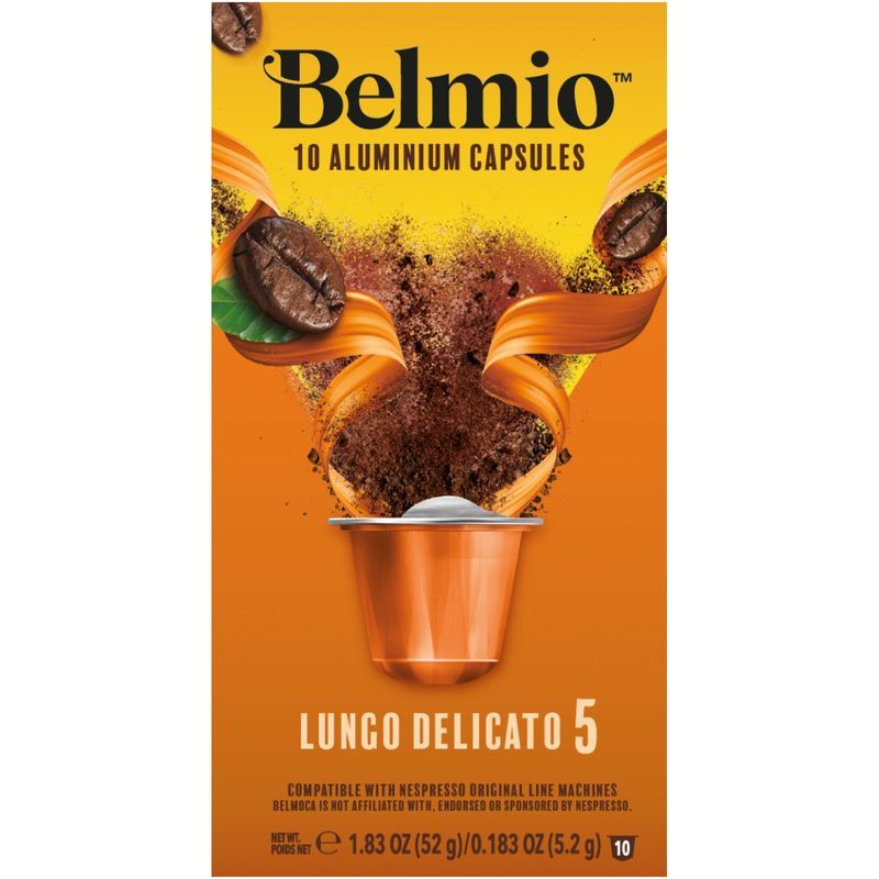 Кофе Belmio Lungo Delicato в капсулах 10 х 52 г 500₽