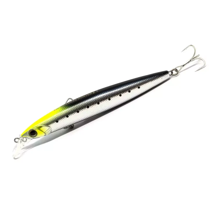 

Воблер Daiwa Seabass Hunter Z 120F 120мм, 17,5гр, Ch Mekki Iwashi