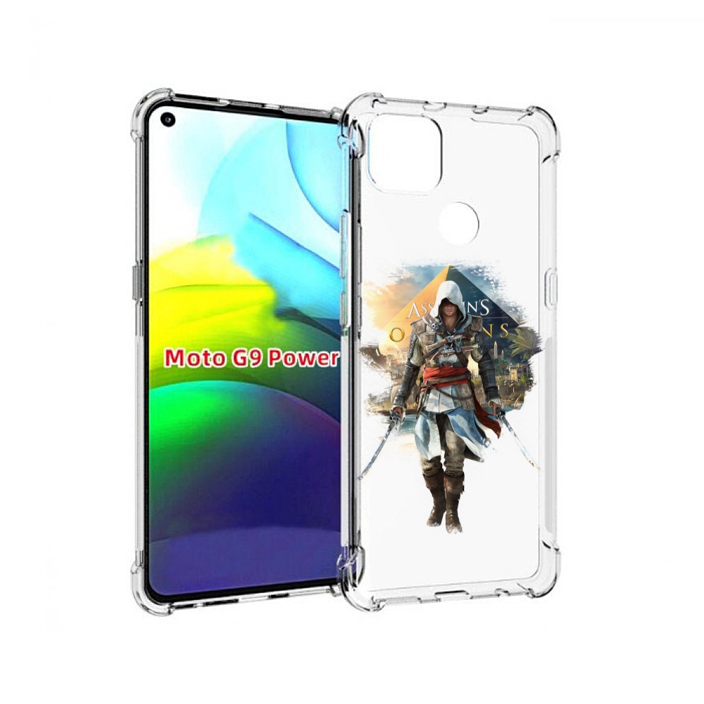 

Чехол MyPads Ассасин для Motorola Moto G9 Power, Прозрачный, Tocco