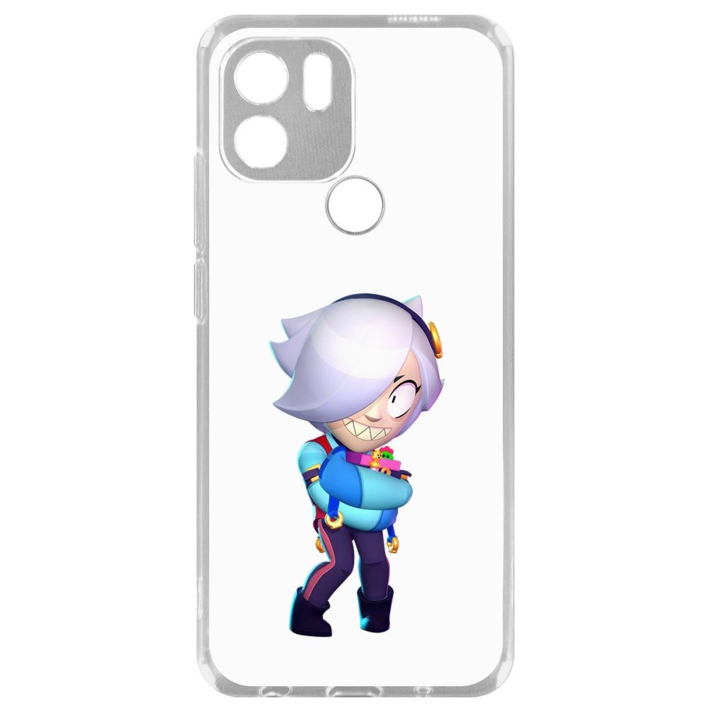 

Чехол-накладка Brawl Stars-Колетт для Xiaomi Redmi A1+, Прозрачный
