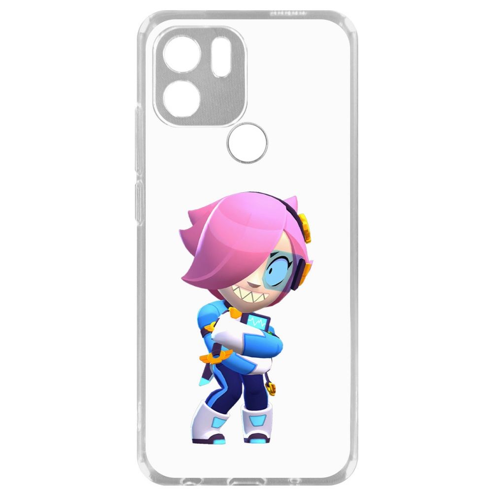 

Чехол-накладка Brawl Stars-Колетт Навигатор для Xiaomi Redmi A1+, Прозрачный