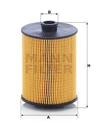 

Фильтрующий элемент масляного фильтра MANN-FILTER HU8009Z, фильтрующий элемент масляного фильтра HU8009Z
