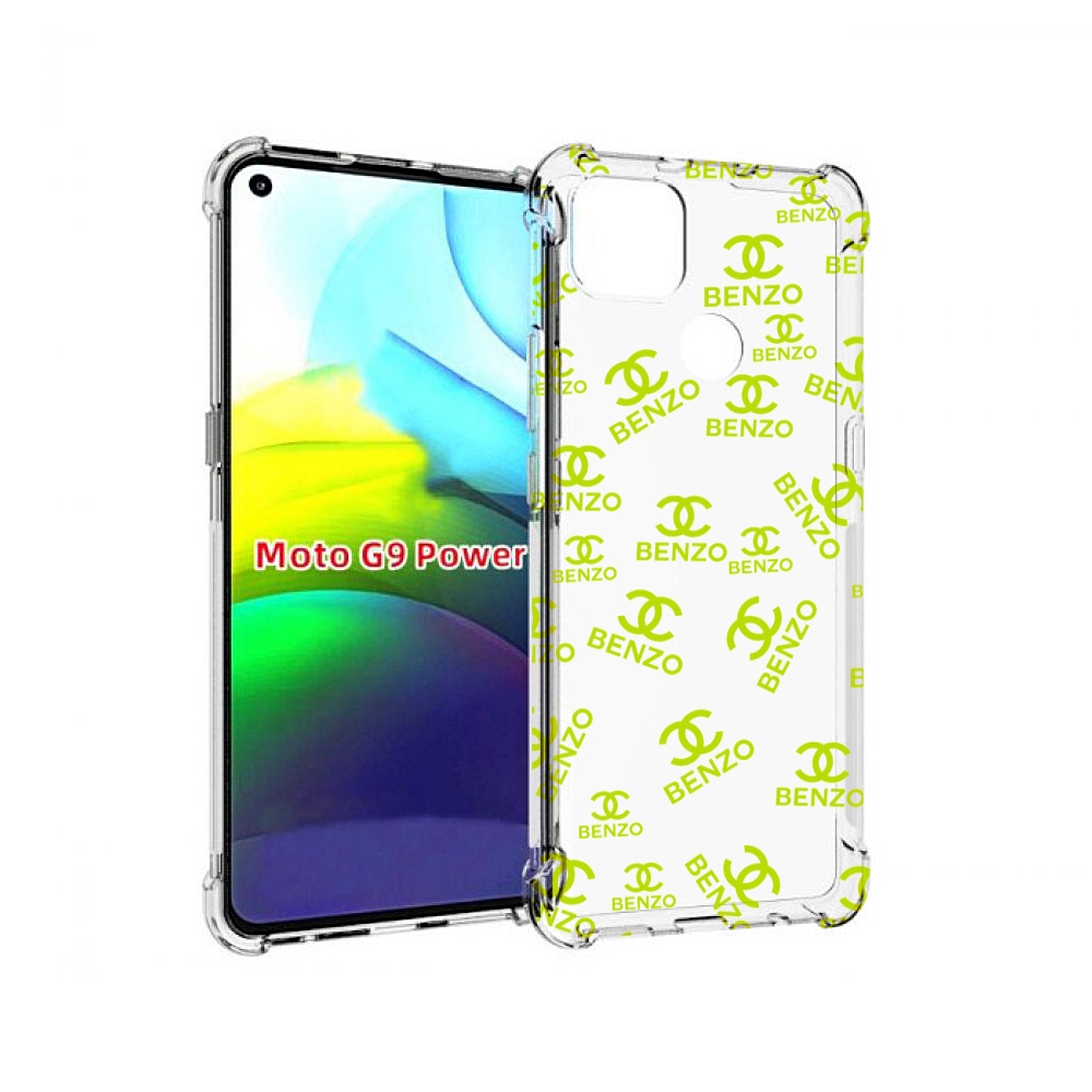 

Чехол MyPads Белый-Бензо для Motorola Moto G9 Power, Прозрачный, Tocco