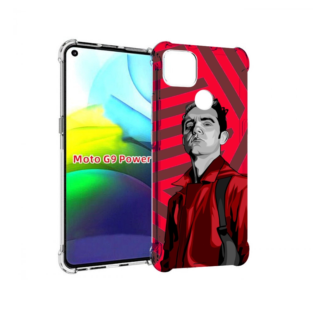 

Чехол MyPads Берлин-бумажный-дом для Motorola Moto G9 Power, Прозрачный, Tocco