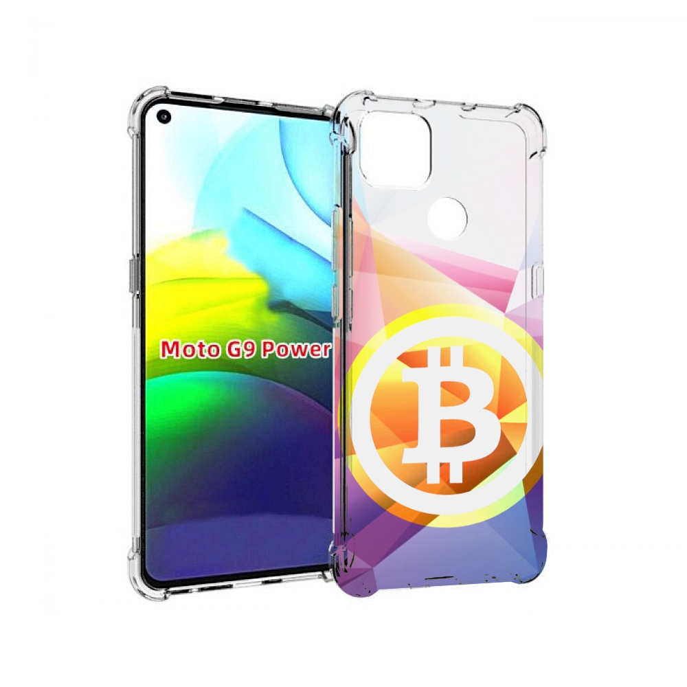

Чехол MyPads Биткоин для Motorola Moto G9 Power, Прозрачный, Tocco