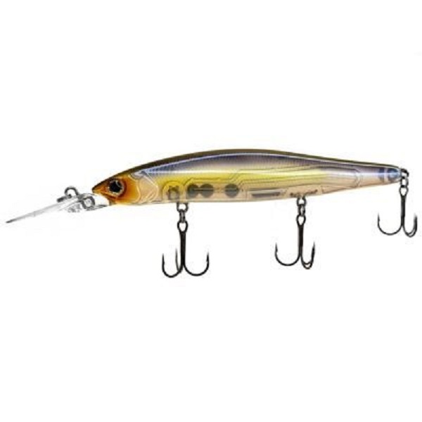 

Воблер Daiwa STEEZ MINNOW 110SP-MR # Natural Ghost Shad, Серый;синий;желтый, STEEZ