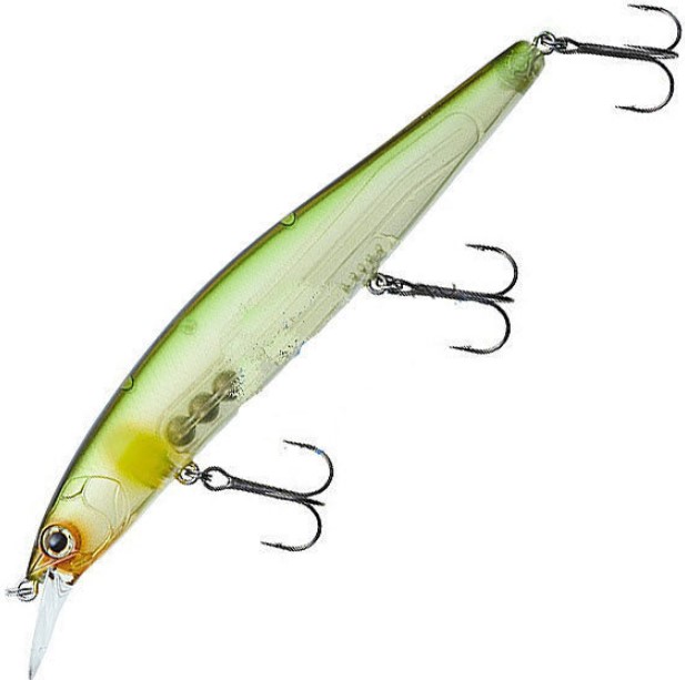 

Воблер Daiwa STEEZ MINNOW 110SP-SR # Ghost Ayu, Зеленый, Steez