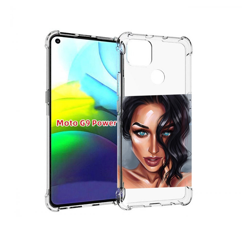 

Чехол MyPads Брюнетка для Motorola Moto G9 Power, Прозрачный, Tocco