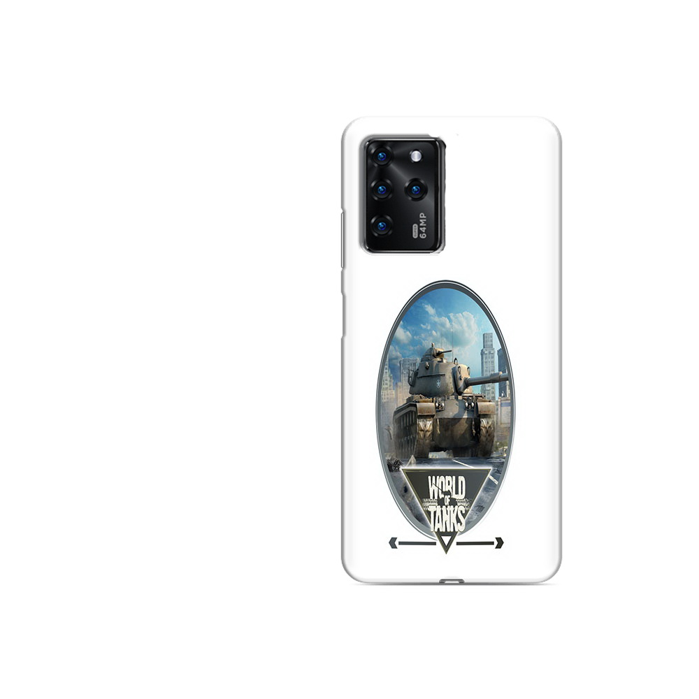 

Чехол MyPads Tocco для ZTE Blade V30 Vita игра с танками (PT224728.460.375), Прозрачный, Tocco