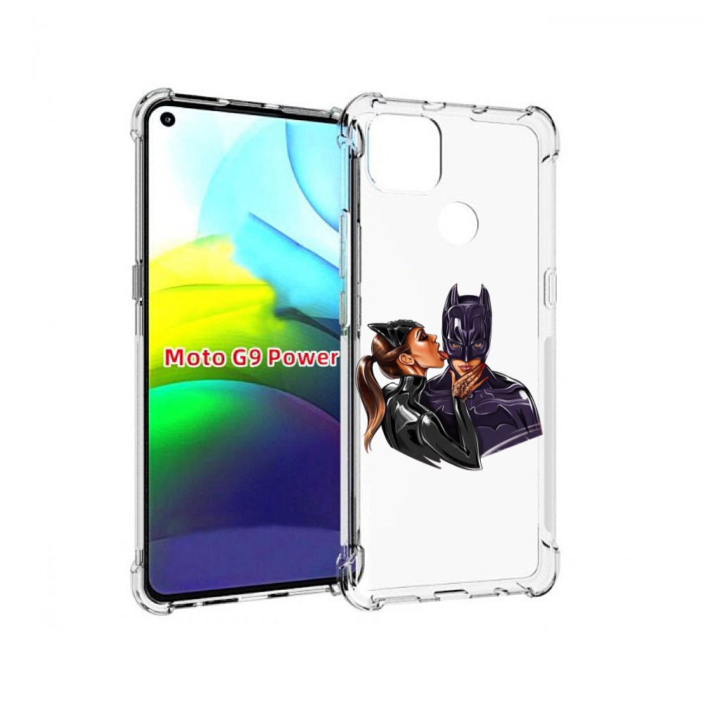 

Чехол MyPads Бэтман для Motorola Moto G9 Power, Прозрачный, Tocco