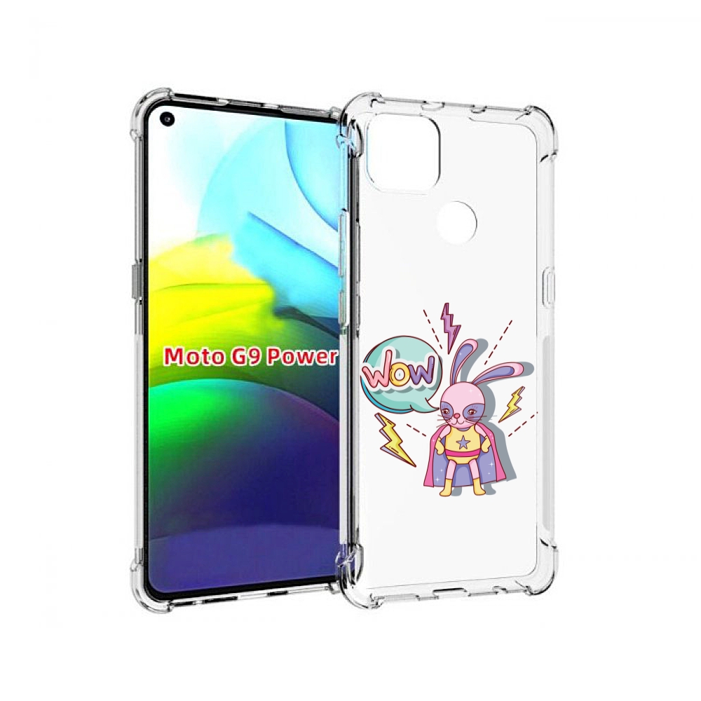

Чехол MyPads Вау для Motorola Moto G9 Power, Прозрачный, Tocco