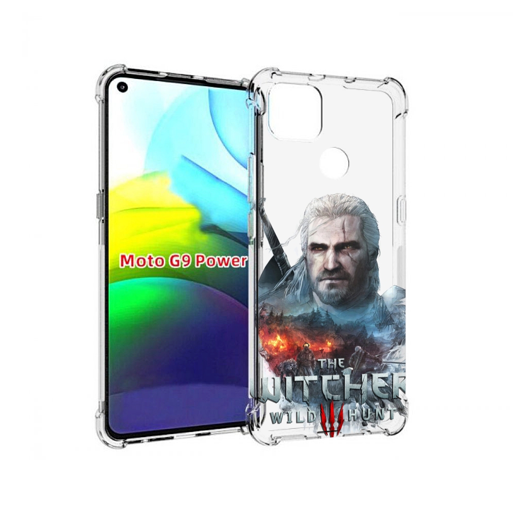 

Чехол MyPads Ведьмак для Motorola Moto G9 Power, Прозрачный, Tocco