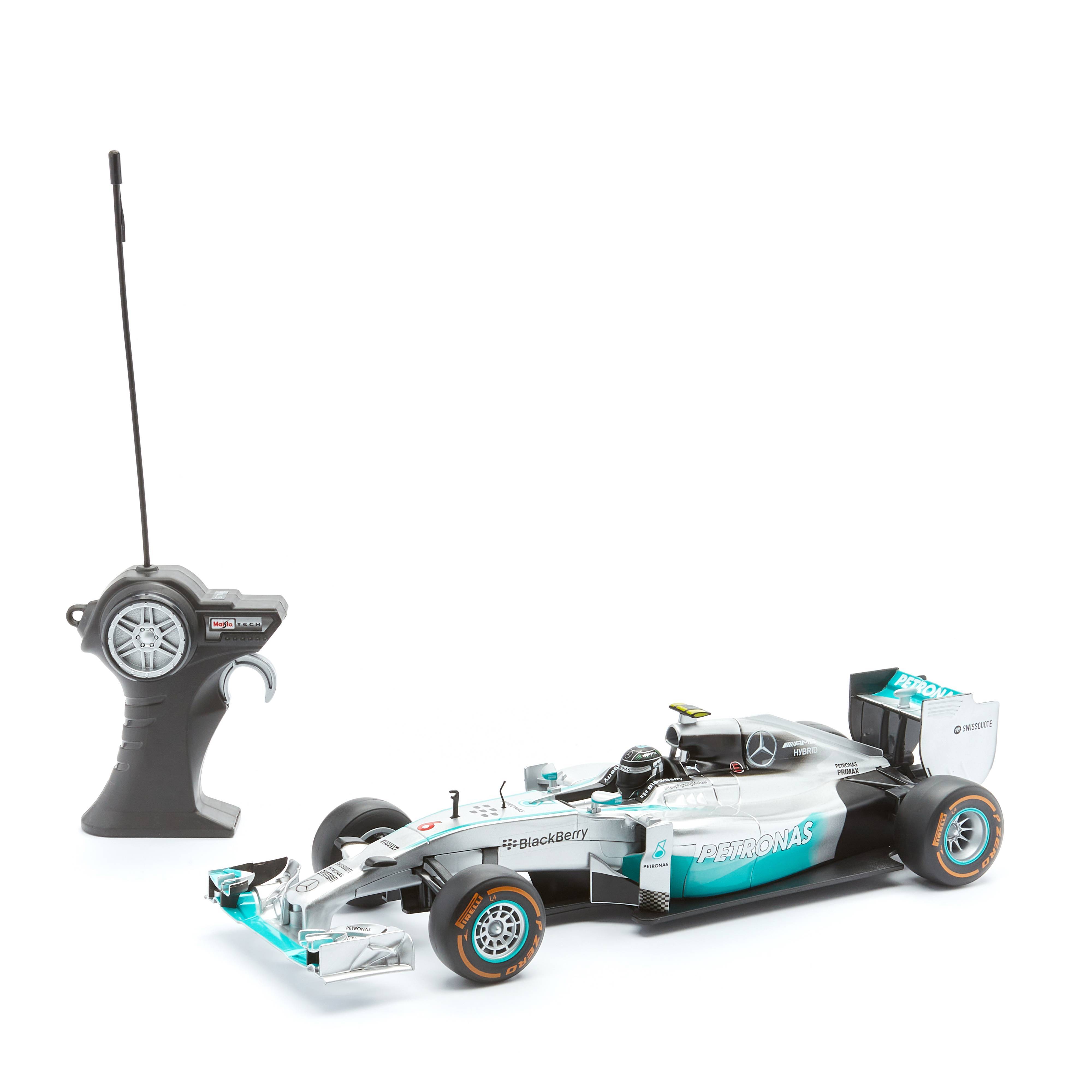 

Maisto Радиоуправляемая гоночная машинка MERCEDES AMG PETRONAS F1 W05 HYBRID, серебристая, 81253